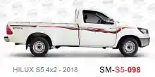 ملصق جانبي هايلكس طويل دفع خلفي تويوتا غمارة  
جانبي موديلات السيارات  تويوتا  هيلوكس
hilux  single 2018side sticker
Custom-designed adhesive tape for Hilux vehicles
TOYOTA HILUX PICKUP DLX DOUBLE
S5-2018 hilux 4x2 single cab 2018 side sticker
خط تويوتاها