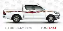 ملصق جانبي هايلكس سنجل تويوتا غمارتين 	
جانبي موديلات السيارات  تويوتا  هيلوكس	
hilux 4WD single 2020side sticker	
Custom-designed adhesive tape for Hilux vehicles	
TOYOTA HILUX PICKUP DLX DOUBLE	
Toyota Hilux 4x2 Double Cab	
خط تويوتا هايلكس  بريمي 2020