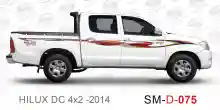 ملصق جانبي هايلكس سنجل تويوتا غمارتين 	
جانبي موديلات السيارات  تويوتا  هيلوكس	
hilux 4WD single 2014side sticker	
Custom-designed adhesive tape for Hilux vehicles	
TOYOTA HILUX PICKUP DLX DOUBLE	
Toyota Hilux 4x2 Double Cab	
خط تويوتا هايلكس  بريمي 2014