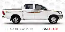 ملصق جانبي هايلكس سنجل تويوتا غمارتين 	
جانبي موديلات السيارات  تويوتا  هيلوكس	
hilux 4WD single 2019side sticker	
Custom-designed adhesive tape for Hilux vehicles	
TOYOTA HILUX PICKUP DLX DOUBLE	
Toyota Hilux 4x2 Double Cab	
خط تويوتا هايلكس  بريمي 2019