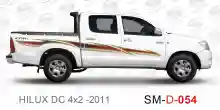 ملصق جانبي هايلكس سنجل تويوتا غمارتين 	
جانبي موديلات السيارات  تويوتا  هيلوكس	
hilux 4WD single 2011side sticker	
Custom-designed adhesive tape for Hilux vehicles	
TOYOTA HILUX PICKUP DLX DOUBLE	
Toyota Hilux 4x2 Double Cab	
خط تويوتا هايلكس  بريمي 2011