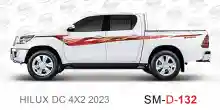 ملصق جانبي هايلكس سنجل تويوتا غمارتين 	
جانبي موديلات السيارات  تويوتا  هيلوكس	
hilux 4WD single 2023side sticker	
Custom-designed adhesive tape for Hilux vehicles	
TOYOTA HILUX PICKUP DLX DOUBLE	
Toyota Hilux 4x2 Double Cab	
خط تويوتا هايلكس  بريمي 2023