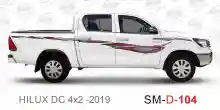 ملصق جانبي هايلكس سنجل تويوتا غمارتين 	
جانبي موديلات السيارات  تويوتا  هيلوكس	
hilux 4WD single 2019side sticker	
Custom-designed adhesive tape for Hilux vehicles	
TOYOTA HILUX PICKUP DLX DOUBLE	
Toyota Hilux 4x2 Double Cab	
خط تويوتا هايلكس  بريمي 2019