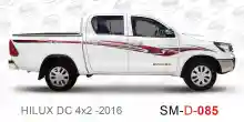 ملصق جانبي هايلكس سنجل تويوتا غمارتين 	
جانبي موديلات السيارات  تويوتا  هيلوكس	
hilux 4WD single 2016side sticker	
Custom-designed adhesive tape for Hilux vehicles	
TOYOTA HILUX PICKUP DLX DOUBLE	
Toyota Hilux 4x2 Double Cab	
خط تويوتا هايلكس  بريمي 2016