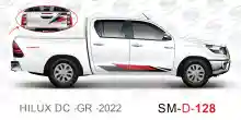 ملصق جانبي هايلكس سنجل تويوتا غمارتين 	
جانبي موديلات السيارات  تويوتا  هيلوكس	
hilux 4WD single 2022side sticker	
Custom-designed adhesive tape for Hilux vehicles	
TOYOTA HILUX PICKUP DLX DOUBLE	
Toyota Hilux 4x2 Double Cab	
خط تويوتا هايلكس  بريمي 2022