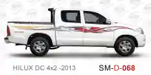 ملصق جانبي هايلكس سنجل تويوتا غمارتين 	
جانبي موديلات السيارات  تويوتا  هيلوكس	
hilux 4WD single 2013side sticker	
Custom-designed adhesive tape for Hilux vehicles	
TOYOTA HILUX PICKUP DLX DOUBLE	
Toyota Hilux 4x2 Double Cab	
خط تويوتا هايلكس  بريمي 2013