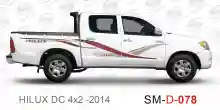 ملصق جانبي هايلكس سنجل تويوتا غمارتين 	
جانبي موديلات السيارات  تويوتا  هيلوكس	
hilux 4WD single 2014side sticker	
Custom-designed adhesive tape for Hilux vehicles	
TOYOTA HILUX PICKUP DLX DOUBLE	
Toyota Hilux 4x2 Double Cab	
خط تويوتا هايلكس  بريمي 2014