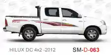 ملصق جانبي هايلكس سنجل تويوتا غمارتين 	
جانبي موديلات السيارات  تويوتا  هيلوكس	
hilux 4WD single 2012side sticker	
Custom-designed adhesive tape for Hilux vehicles	
TOYOTA HILUX PICKUP DLX DOUBLE	
Toyota Hilux 4x2 Double Cab	
خط تويوتا هايلكس  بريمي 2012
