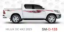 ملصق جانبي هايلكس سنجل تويوتا غمارتين 	
جانبي موديلات السيارات  تويوتا  هيلوكس	
hilux 4WD single 2023side sticker	
Custom-designed adhesive tape for Hilux vehicles	
TOYOTA HILUX PICKUP DLX DOUBLE	
Toyota Hilux 4x2 Double Cab	
خط تويوتا هايلكس  بريمي 2023
