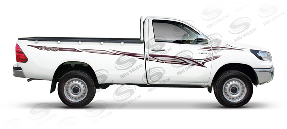 جميع ملصقات هايلكس غمارة طويل دفع رباعي